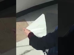 Pvc auto-adhésif géométrie puzzle carré carreaux de sol